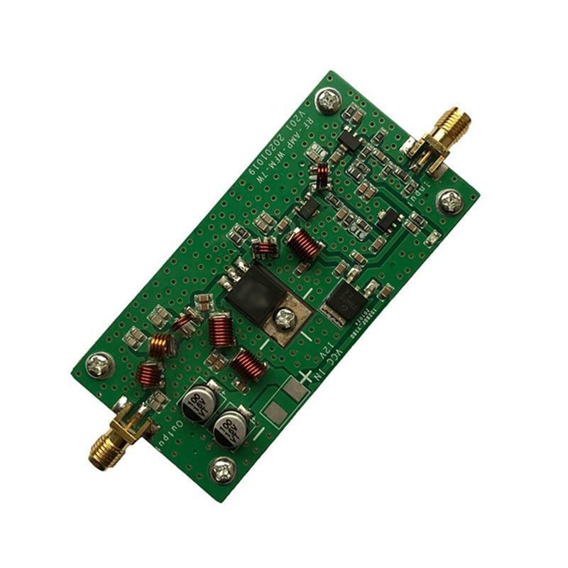 7W 65mhz-110MHz FM Radio Transmitter RF Power Amplifier Frequency 1mW DC 12V