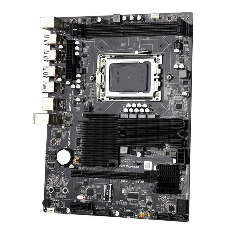 X89L Desktop Motherboard G34 Socket USB3.0 PCI-E X1 2 x DDR3 Memory Slot 32G