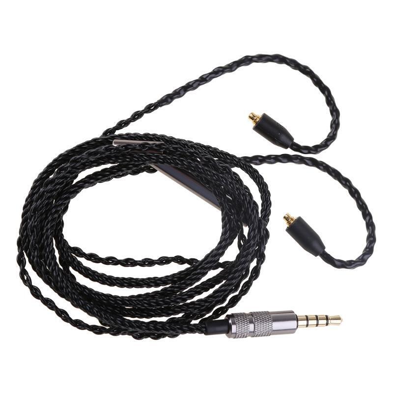 8 Share 3.5MM/TYPE C Earphone MMCX Cable with Mic/Volume Control for Shure SE215