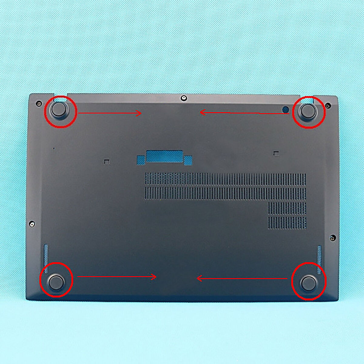 4x Rubber Pad Bottom Case Rubber Feet Rubber Pad for Lenovo Thinkpad T460S T470S