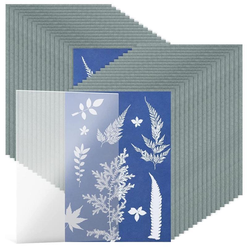 A5 Solar Drawing Paper Sensitive Sun Printing Natural Printing Paper for Crafts