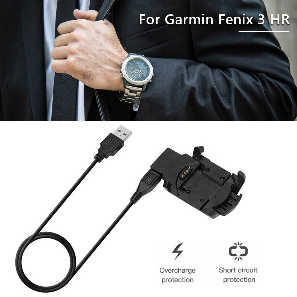 Smartwatch Clip Charging Dock for Garmin Fenix 3/Fenix 3 HR Watch Charger