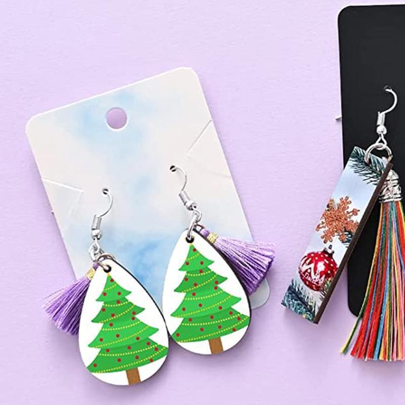 Sublimation Blank Heat Transfer Earrings Various Shapes Pendants with Jump Rings