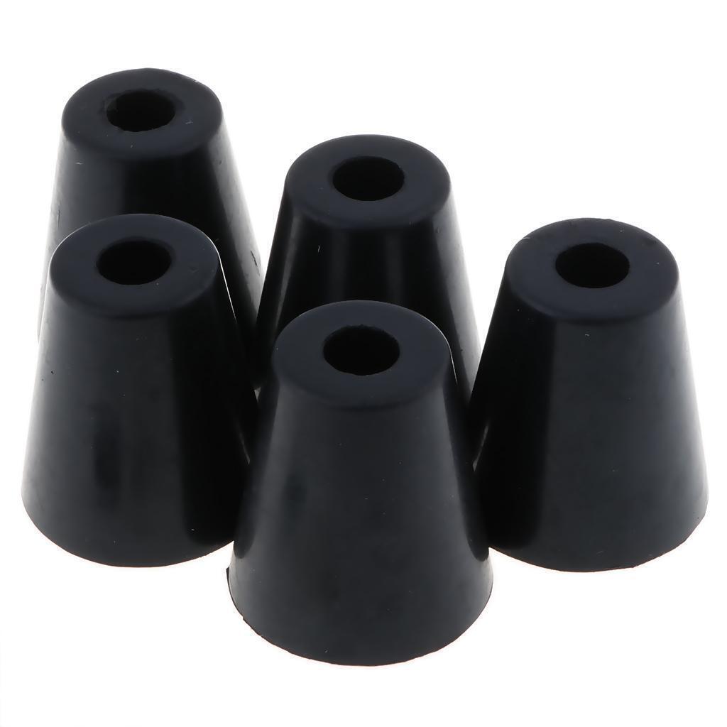 5 Pieces 45x49mm Cabinet Amplifier Speaker Isolation Rubber Feet Pads Base