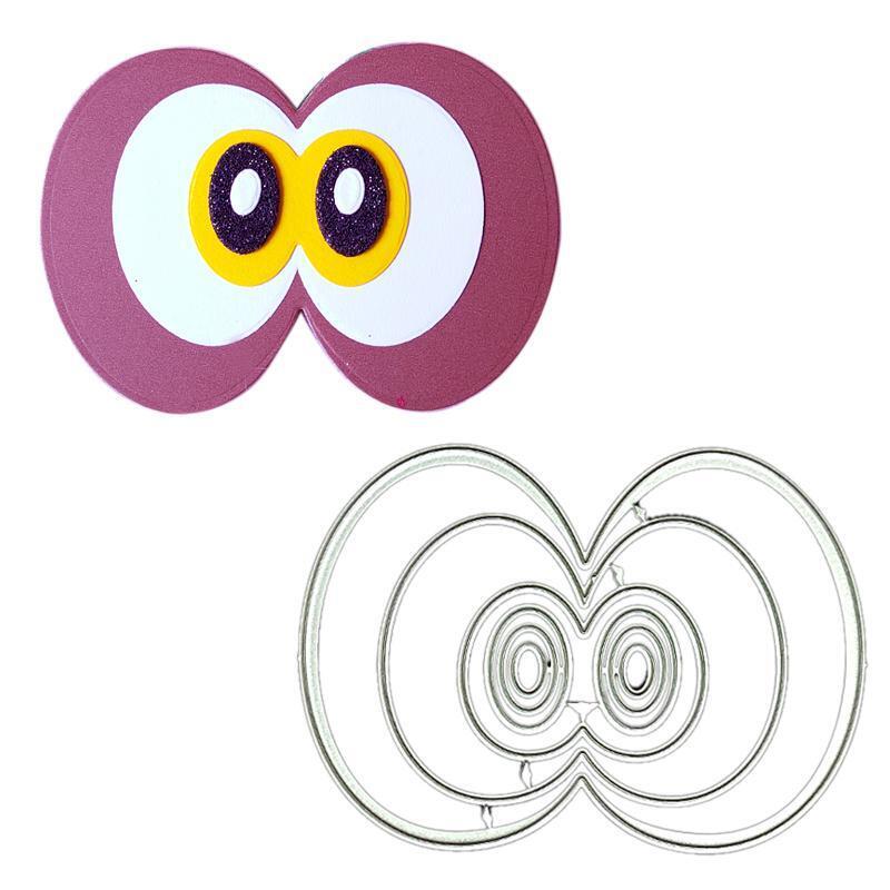 Eye Metal Cutting Dies Scrapbooking Stencil Die Cuts Card Embossing DIY Photo