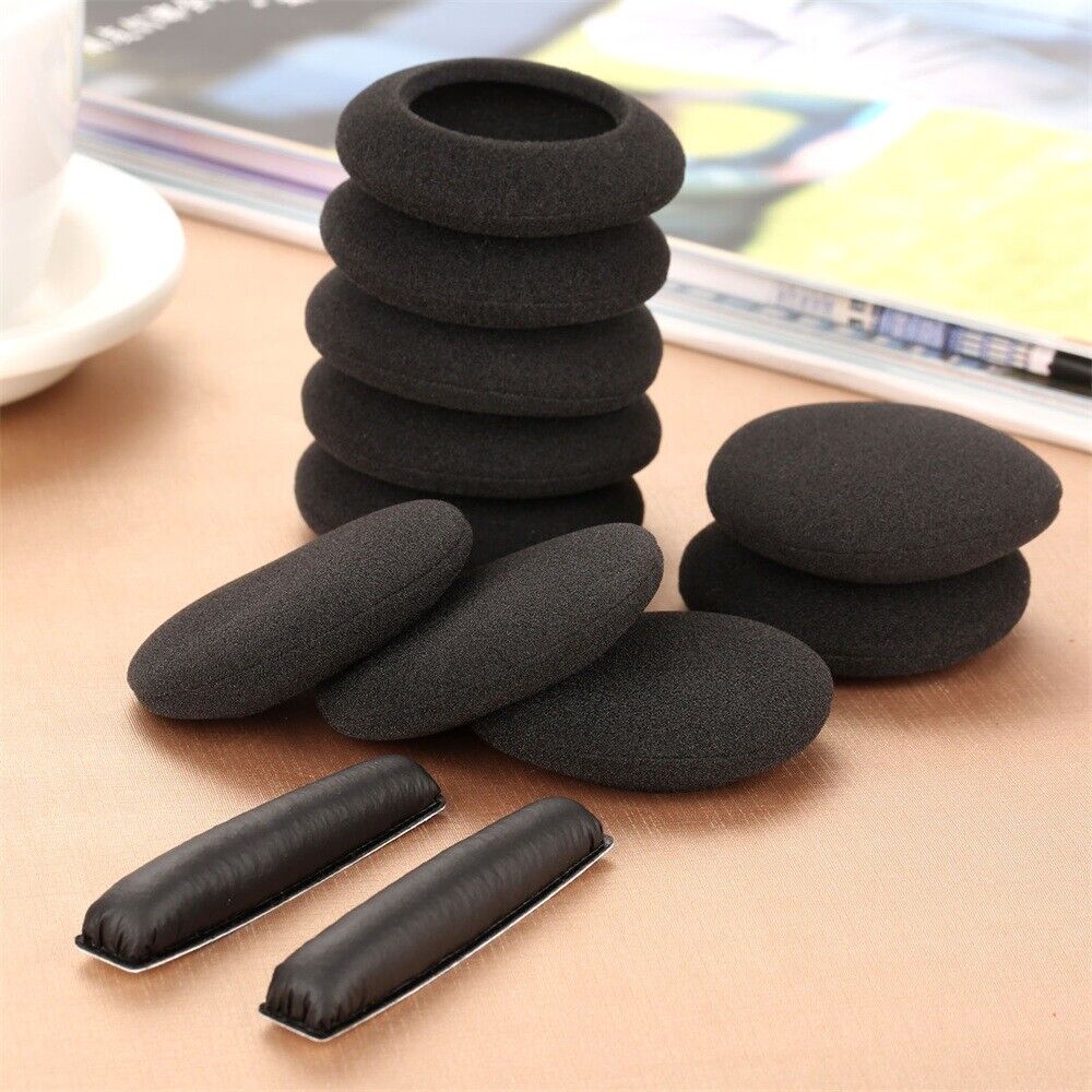 Soft Sponge Earpads & Headband  for Headphone Sennheiser PX100 PMX100 PC30 PC131