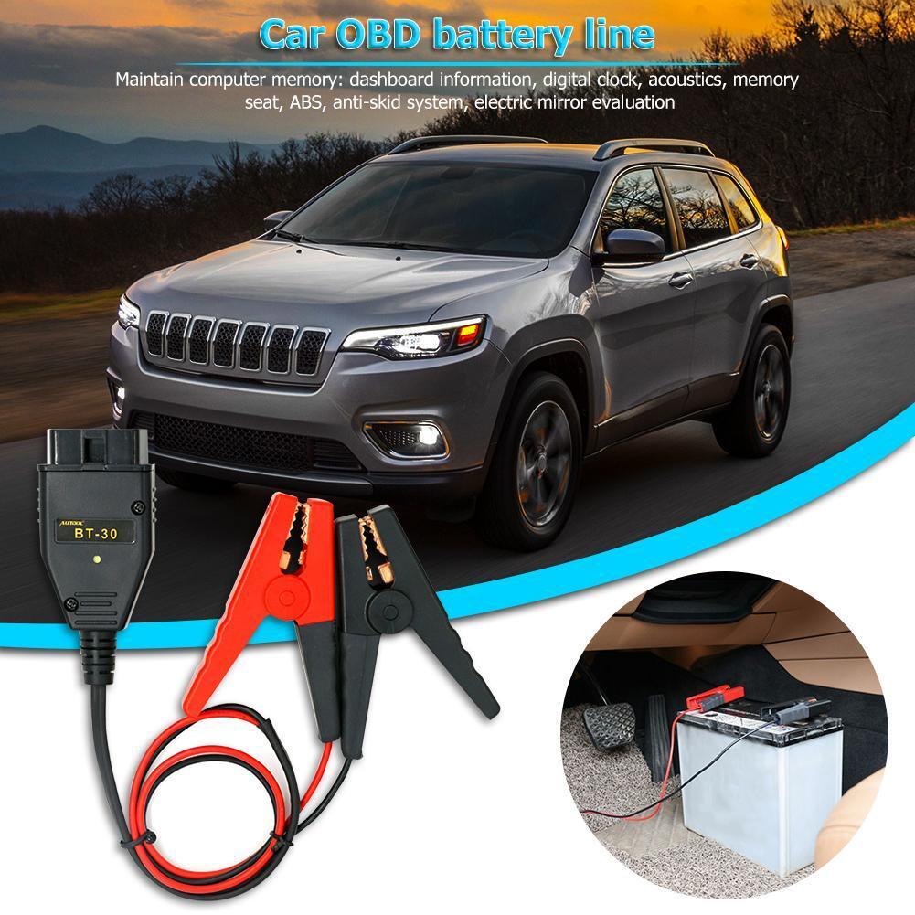 AUTOOL BT-30 Car OBD2 Battery Replacement Tool Emergency Power Supply Cable