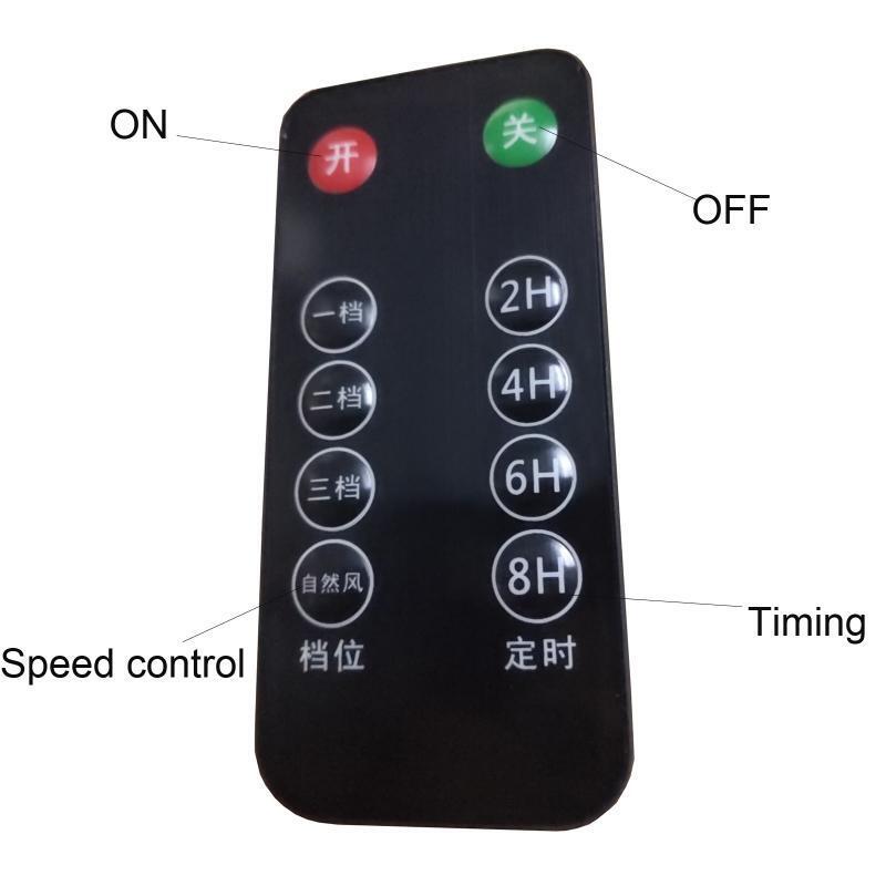 6000mAh Mini USB Camping Fan Portable Camping Fan Rechargeable with Remote