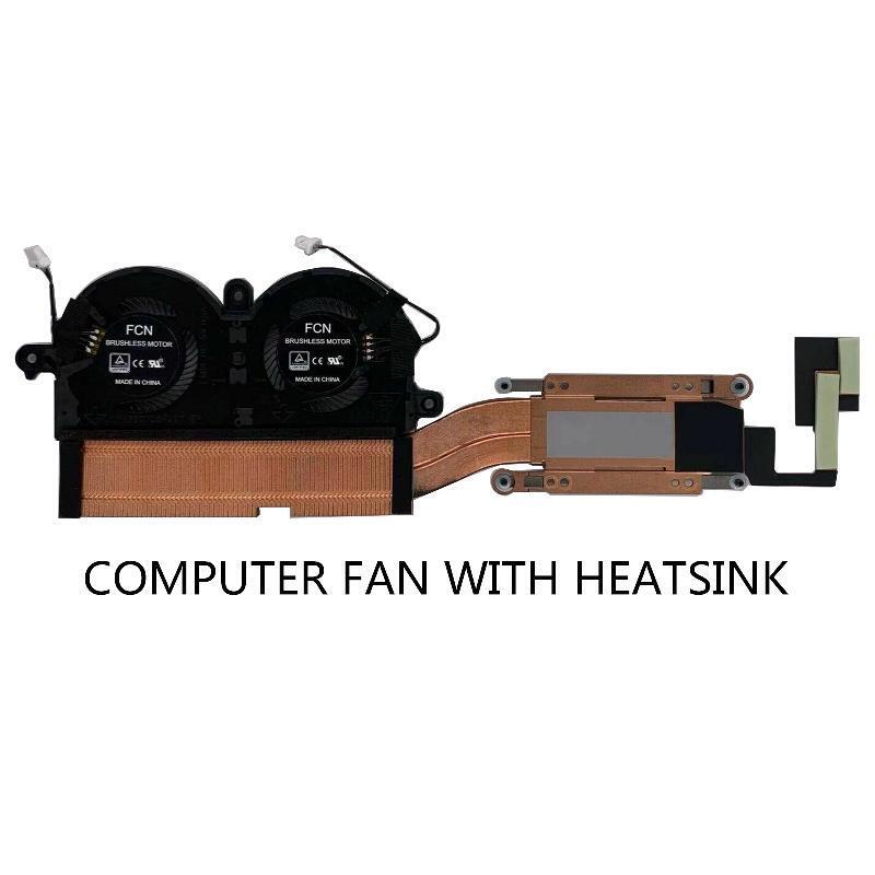 CPU Cooling Fan + Heatsink DC 5V 4-Pin for DELLXPS 13 9380 7390 Laptop 0WCX2D