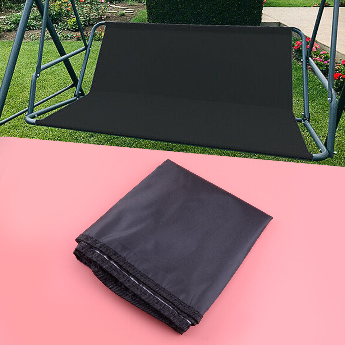 Patio Swing Chair 2/3 Seat Backrest Cushion Replacement Cover Outdoor Garden