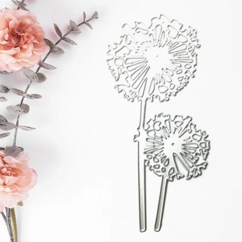 Dandelion Embossing Cutting Dies for Birthday Card Making DIY Scrapbooking Album
