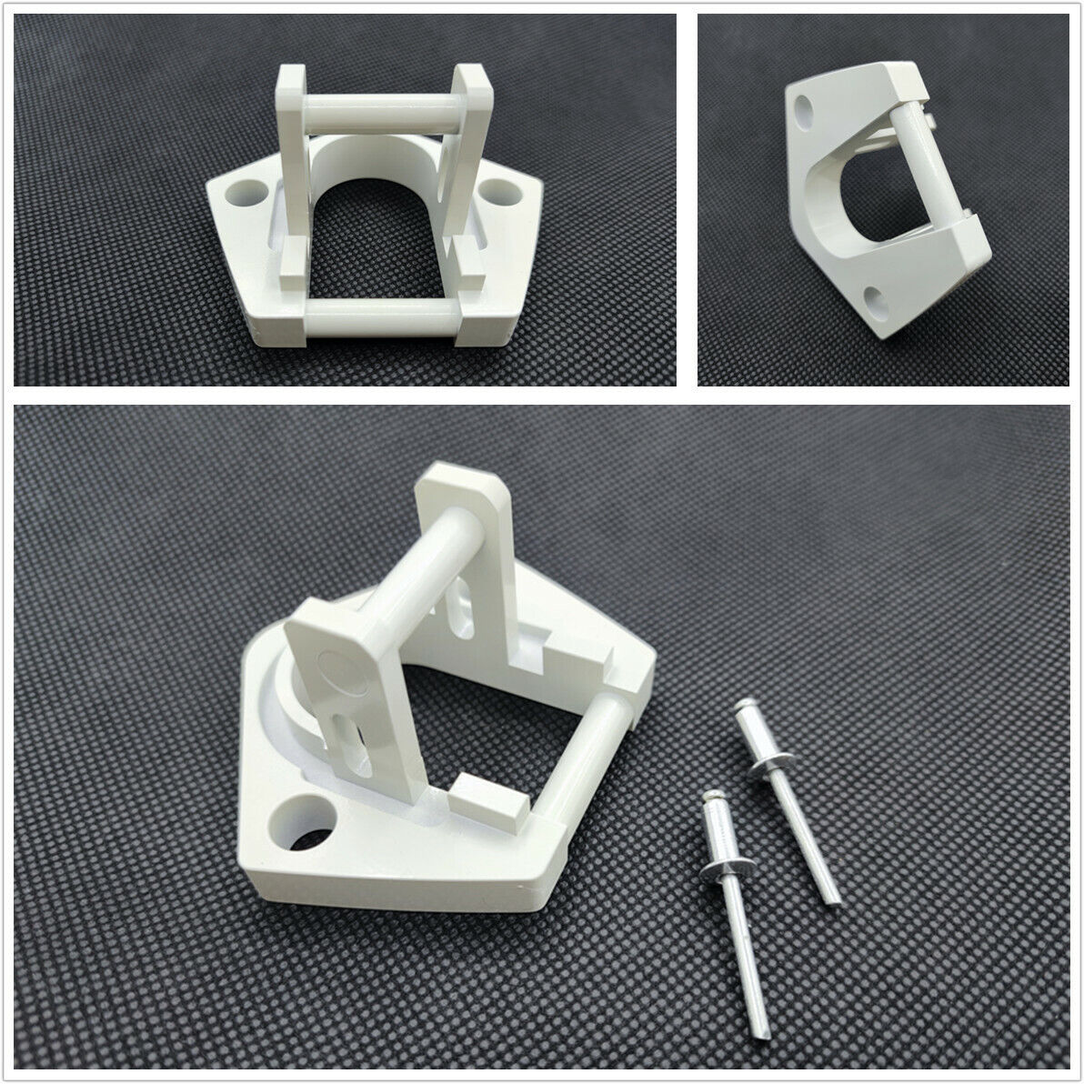 1 x White Aluminum Awning Bottom Bracket Replacement For DOMETIC SUNCHASER II RV