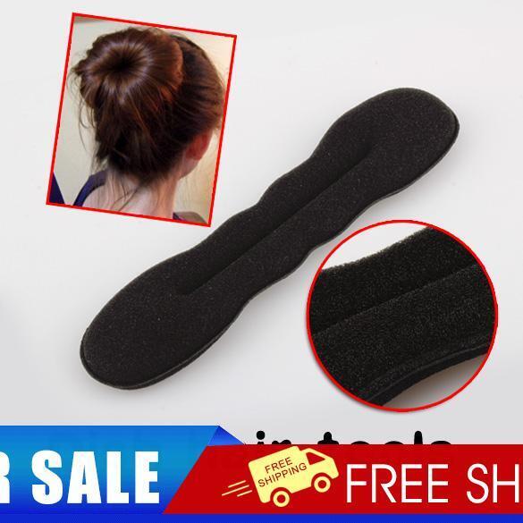 Magic Sponge Hair Styling Bun Maker Twist Curler Easytouse Small Tool