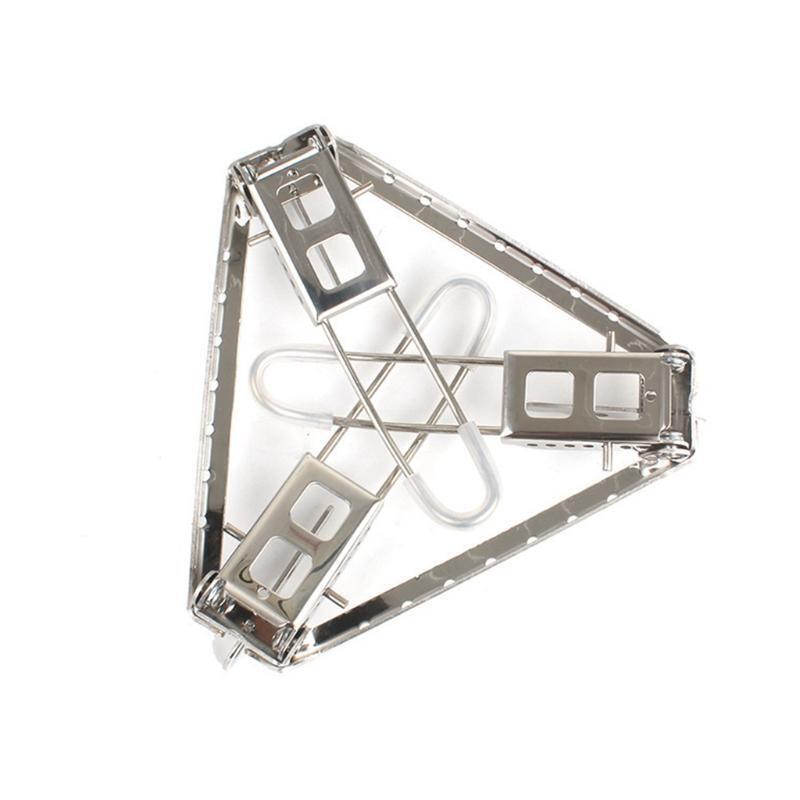 Barbecue Pot Holder Camping Stainless Steel Outdoor Camping Barbecue Stove Rack