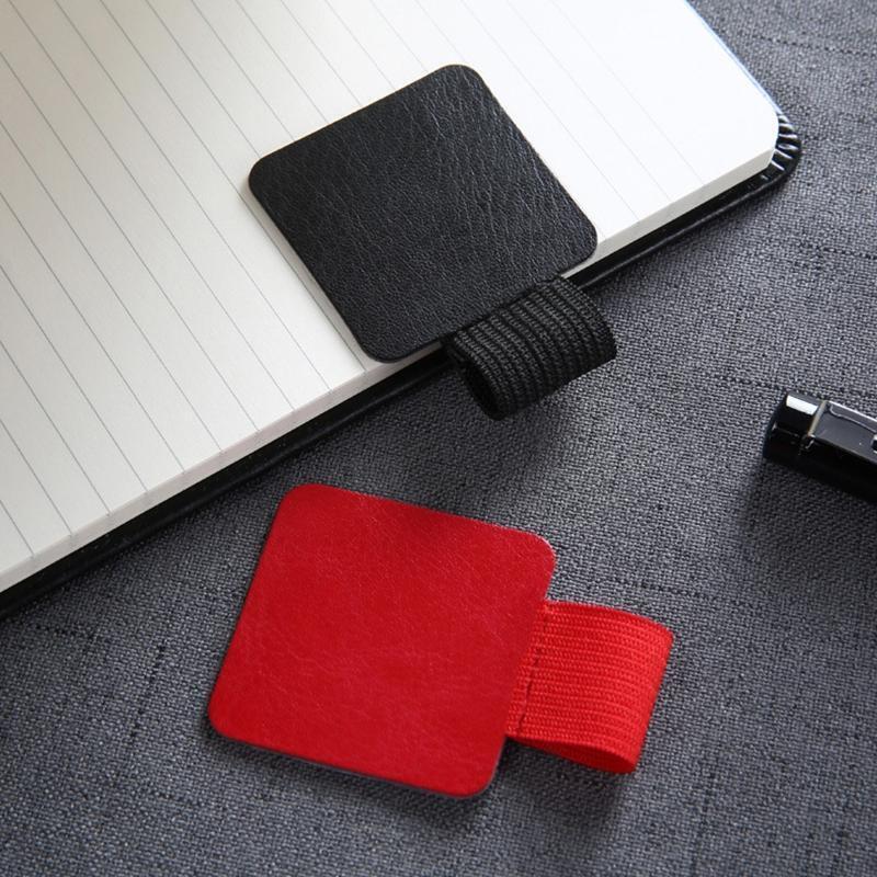 Adhesive Durable Pen Loop with Elastic Leather Pencil Holder for Women Men 5 Kit