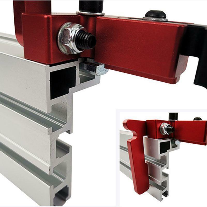 75mm Height T-tracks Stop Miter Gauge Table Saw T-Slot Stopper Woodworking Tool