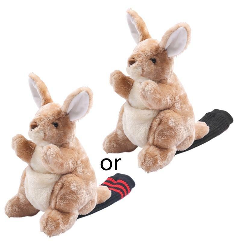 Fairway Wood Headcover Cartoon Kangaroo Golf Club Protector Novelty Cute Gifts