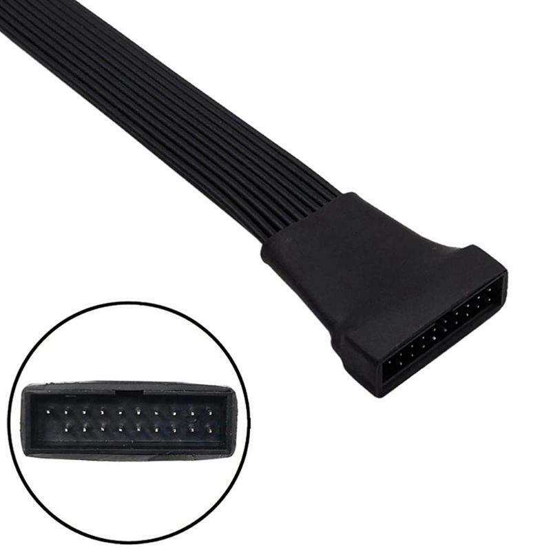 Small USB 3.0 19/20 Pin Internal Extension Header Adapter Cable for Motherboard