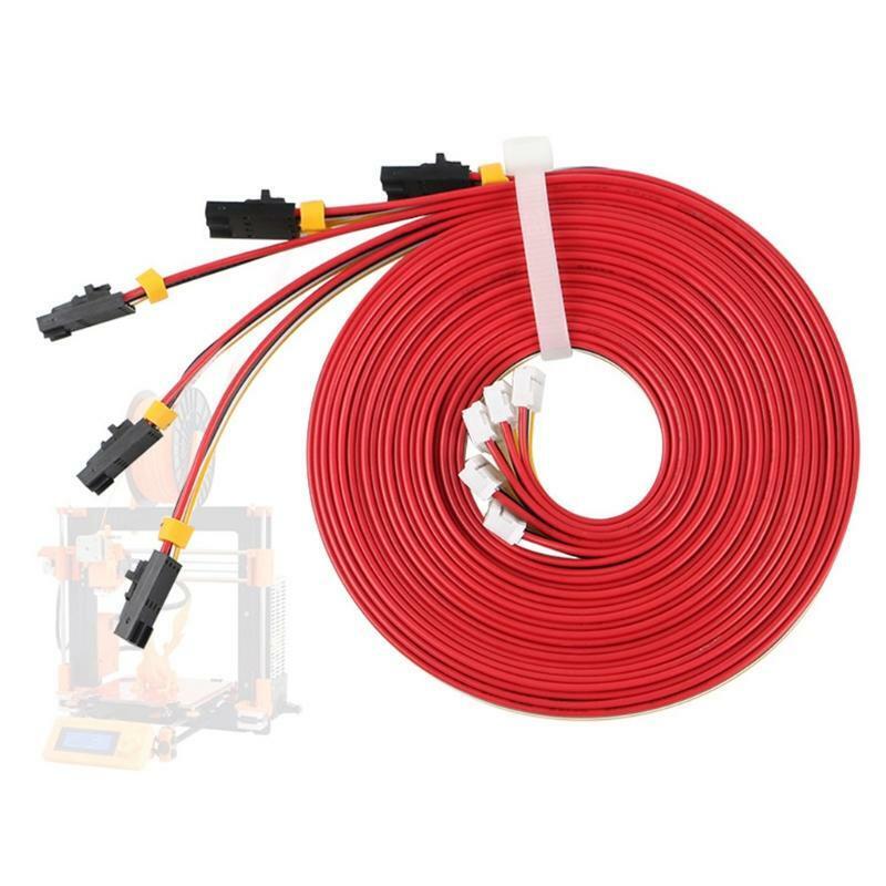 5pcs 1m NAMA17 42 Stepper Motor Cables Mini-Rambo Einsy for Prusa I3 MK2 MK2S