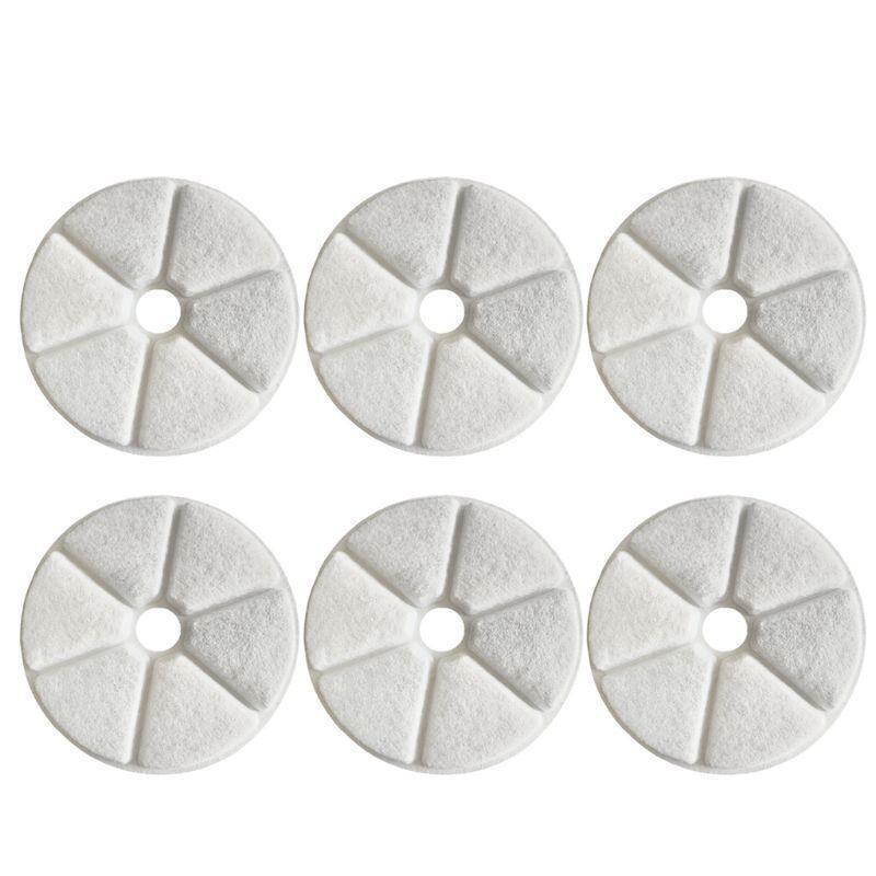 6x Pet Water Fountain Replacement Dispenser Activated Carbon Filter for Cat Dog