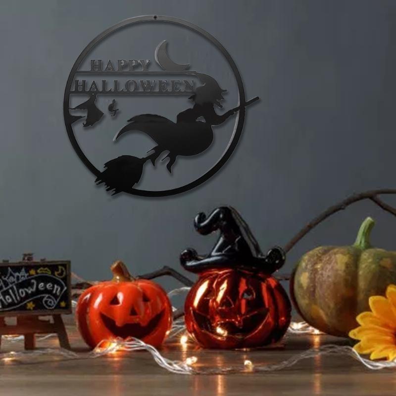 Halloween Party Witch Pendant Suppies Wall Decor for Outdoor Indoor Garden Lawn