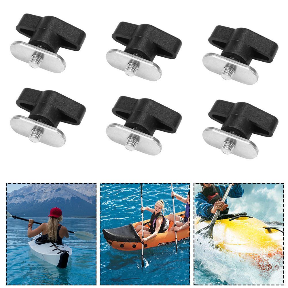 Canoe Boat Guide Rail Installation Kayak Screws Marine Spare Rail Track Nuts