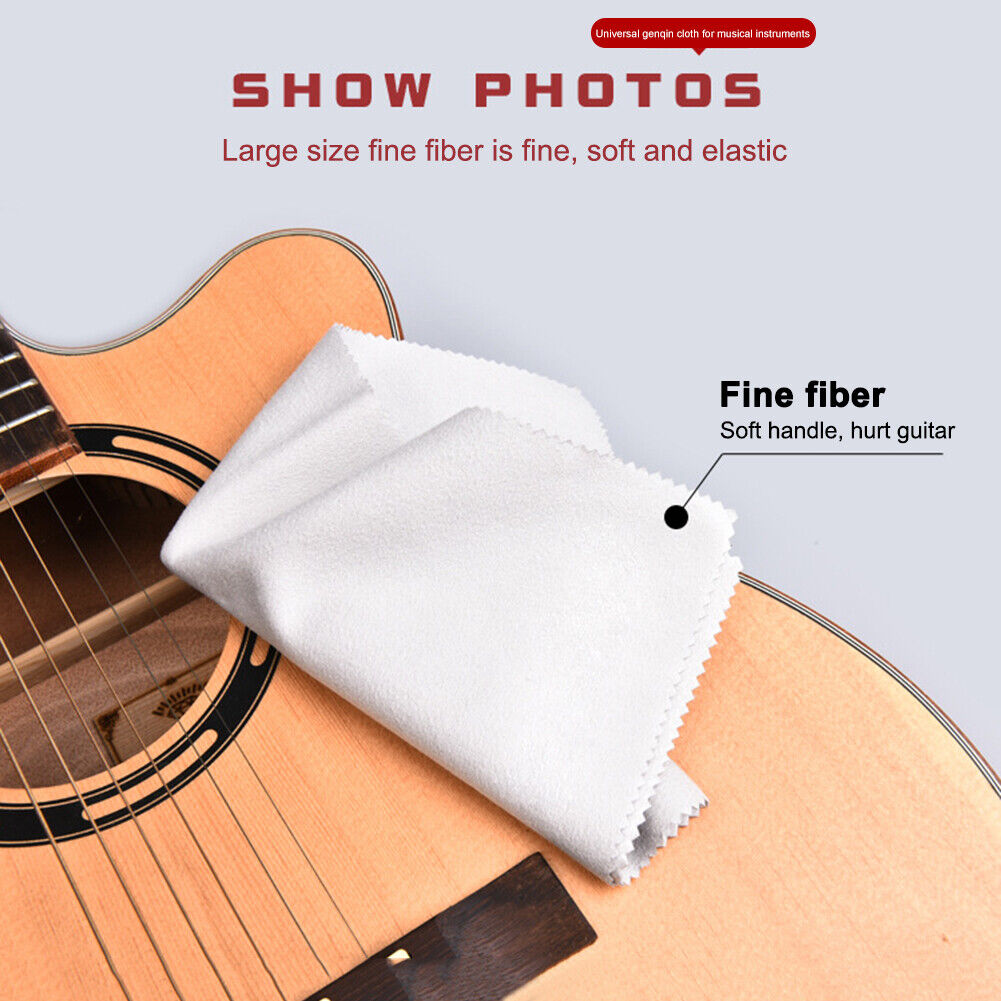 Guitar Cleaning Polishing Polish Cloth for Piano Violin Musical Instrument