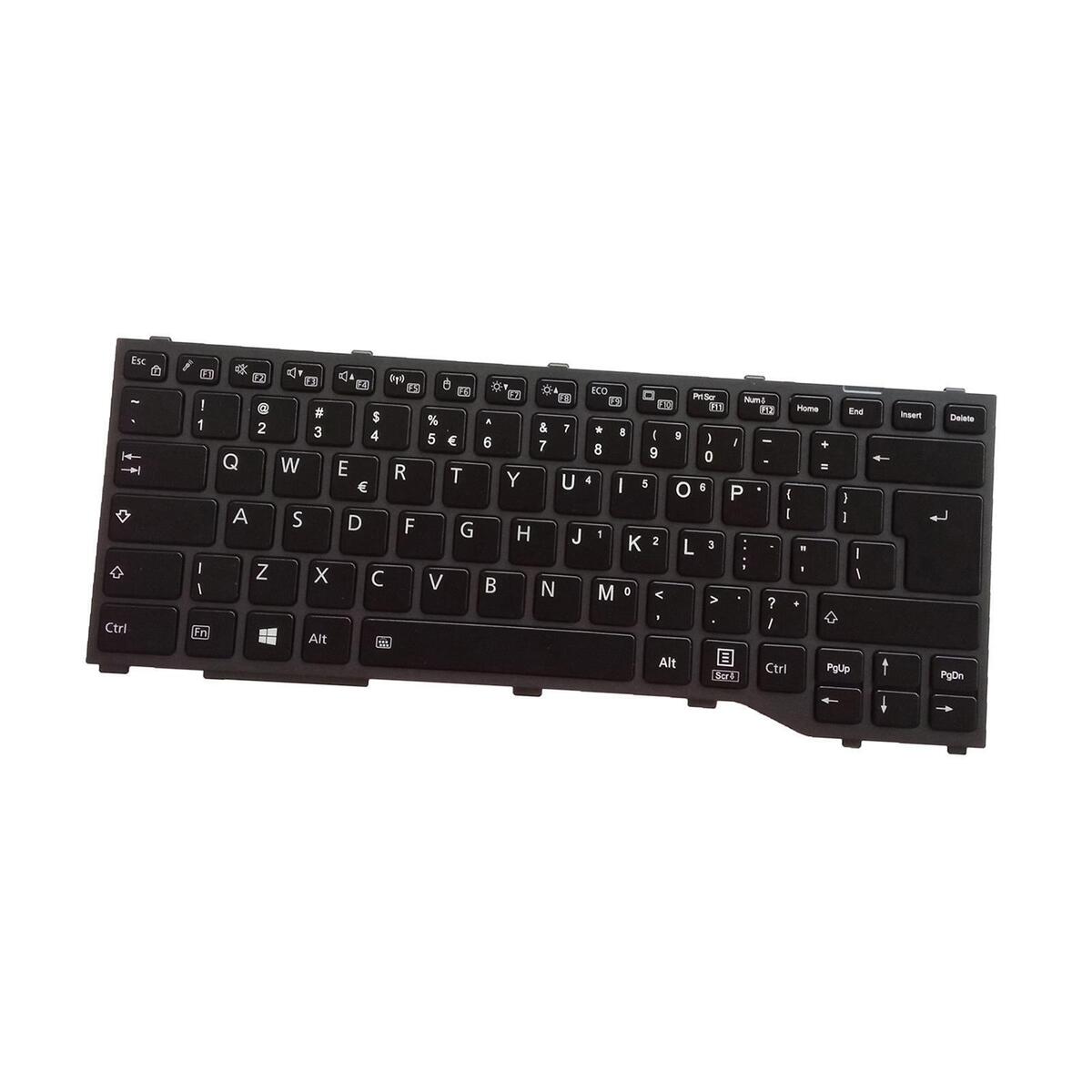 Laptop Replacement Keyboard Repair Part Grey Frame US Layout for T937 T938
