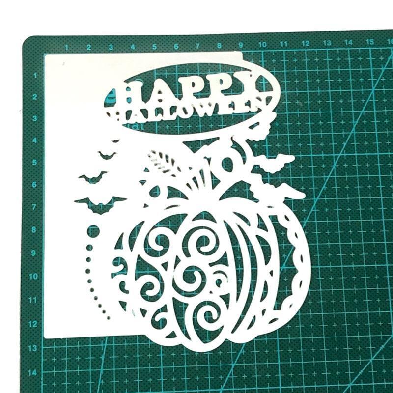 Halloween Letters Pumpkin Cutting Dies Photo Album Decoration Accessories DIY
