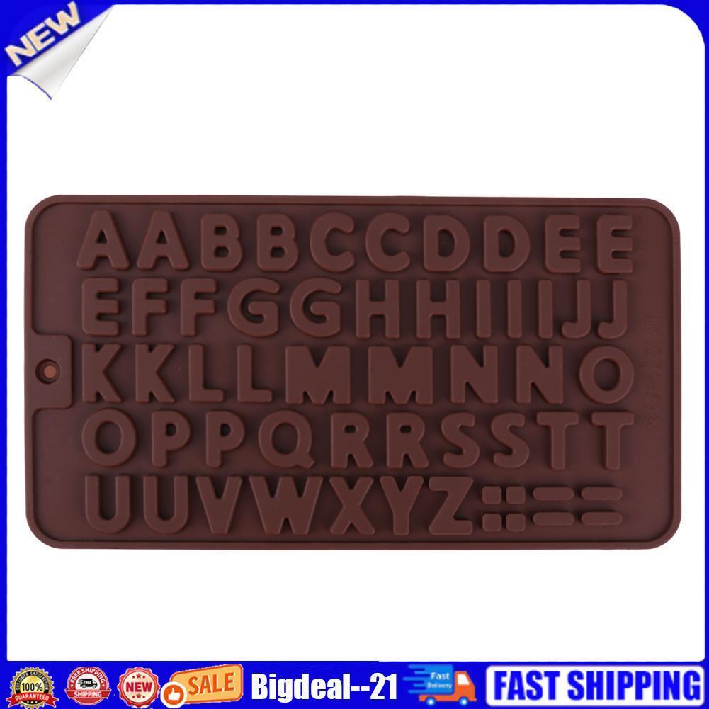 26 Alphabet Silicone Chocolate Mold DIY Fondant Cake Decor Jelly Mould