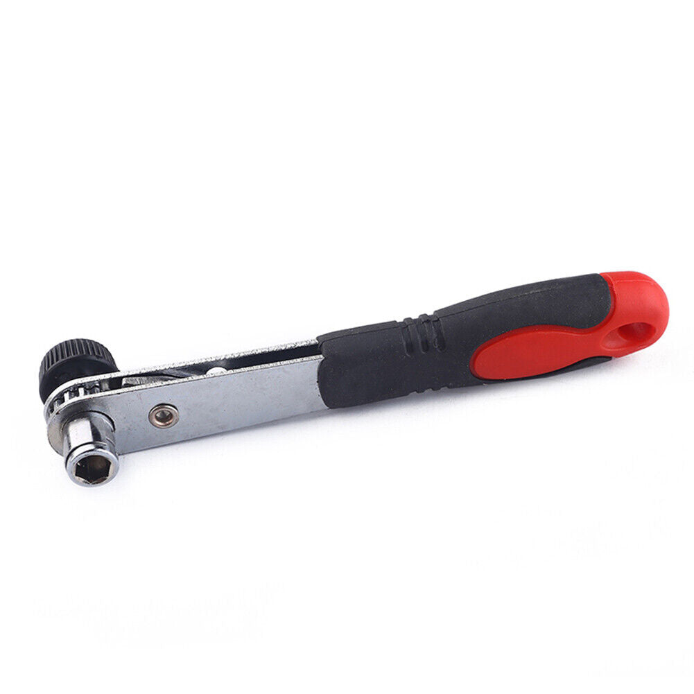 Semi-Automatic Double-Headed Ratchet Grip Spanner Screwdriver Bit Wrench