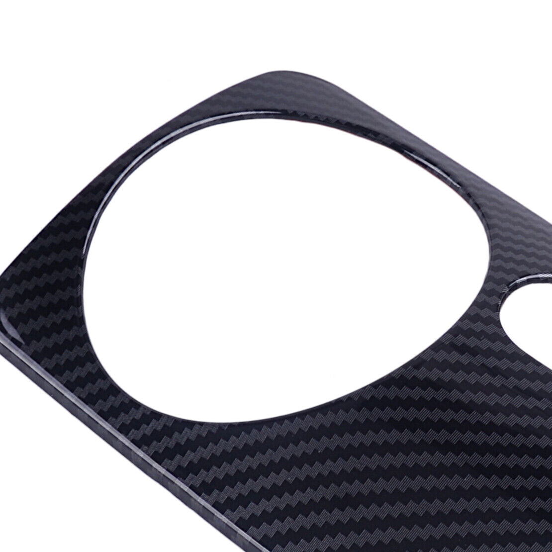 1x Carbon fiber Style Headlight Switch Panel Cover Trim fit for VW Golf 08-12 Ld