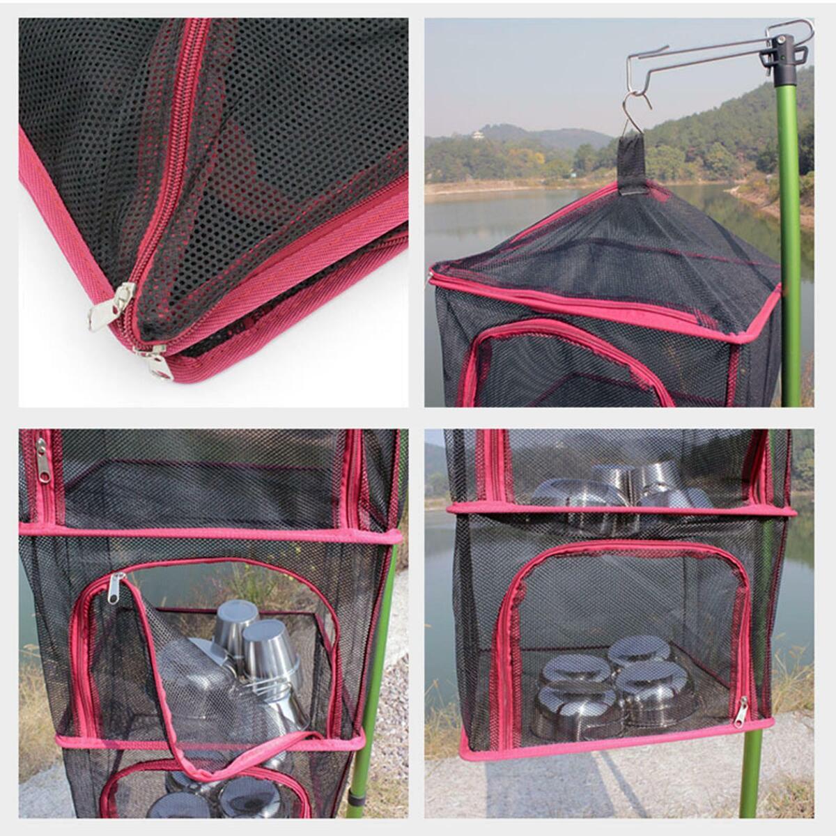 Hanging Drying Net  Dryer Bag Shelf  for Flowers Fish Vegetable