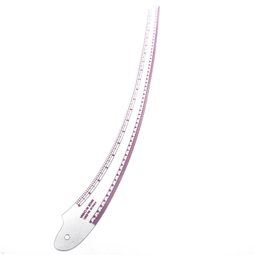 Plastic Tailor Curve Measuring Ruler Sleeve Arm French Curve Sewing Ruler