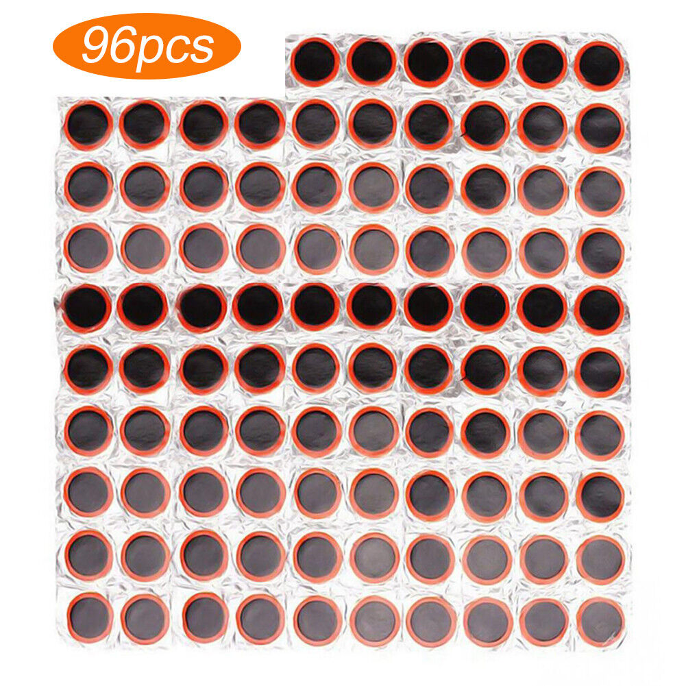 96pcs Bicycle Tire Repair Kit Patch MTB Road Bike Tyre Fast Repair Tools