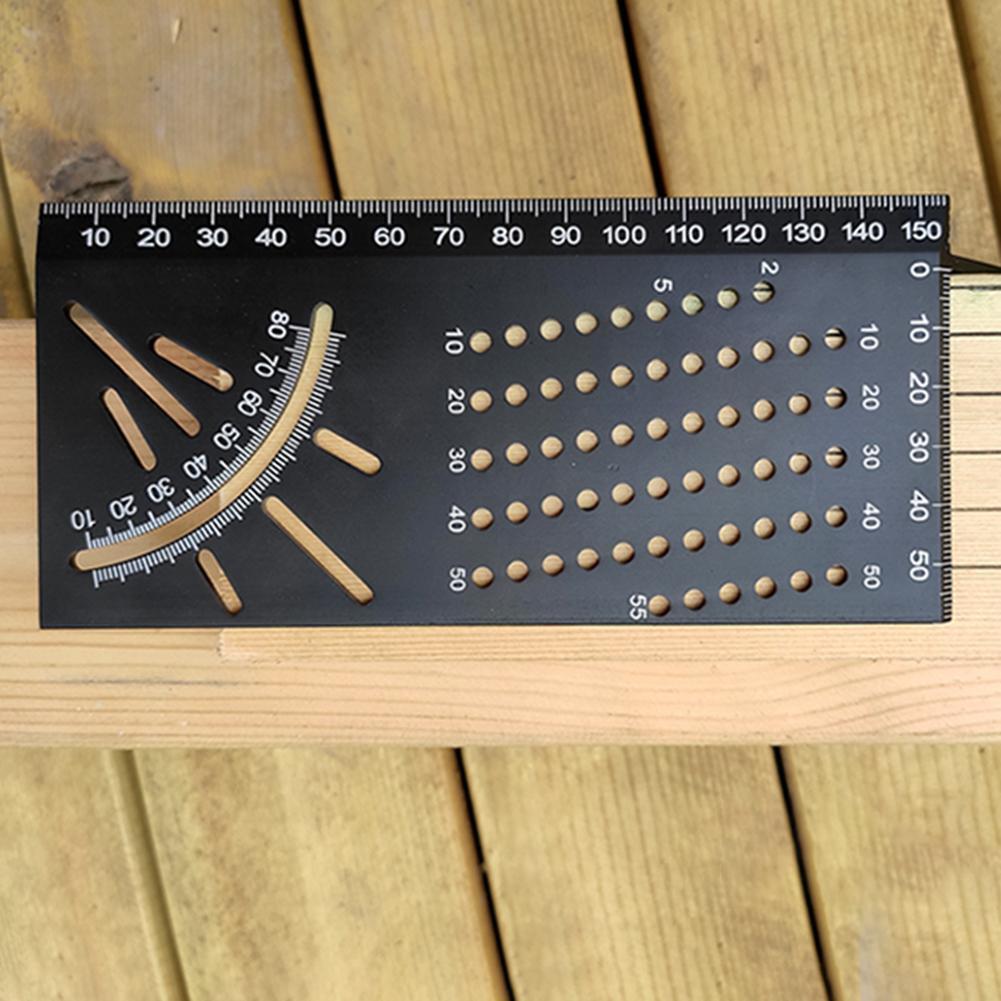 Woodworking Scriber Mark Line Gauge Dovetail Maker Template Guide Tool
