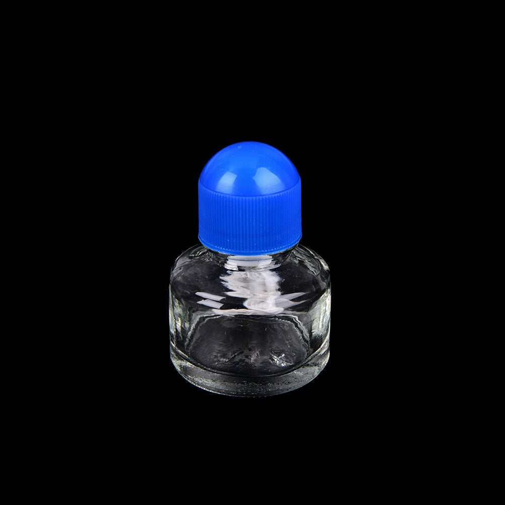 Durable Alcohol Burner Burning Lamp Clear Glass Lab Equipment Heating 25ml JR