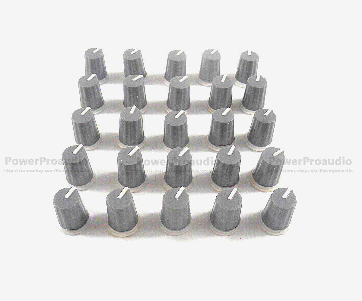 25 x EQ Cap Knob for Pioneer DJ DJM djm-2000 900 850 750 700 800 Dark Gray Color