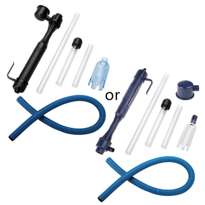 Aquarium Gravel Cleaner Siphon Kit Controller Sand Washer Absorption of Feces