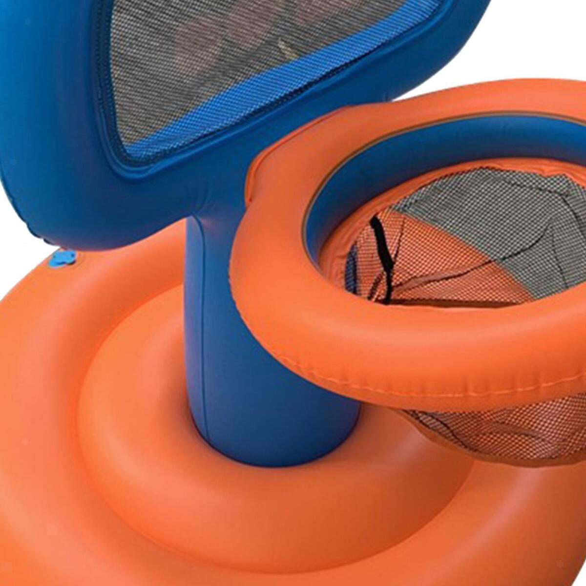 Inflatable Pools Basketball Hoop Swimming Floating Hoop Yard Indoor Outdoor