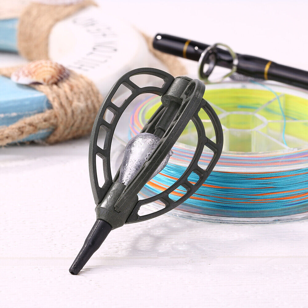 Fishing Feeder Catfish Bait Holder with Lead Carp Fishing Tackle (30g)