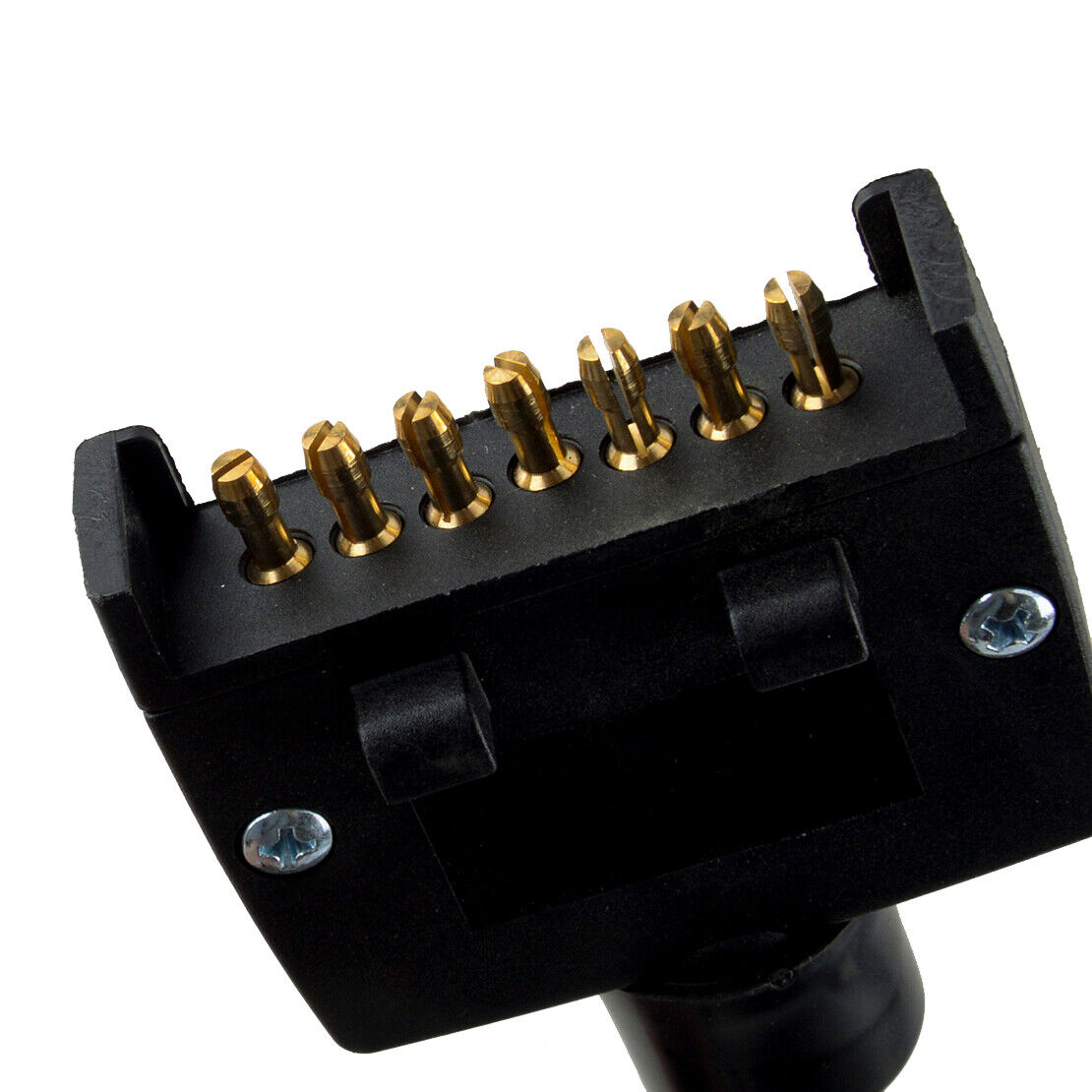 Trailer Adapter Plug Flat 7 Pin Male to 12 Pin Way Female Connector Truck Car RV