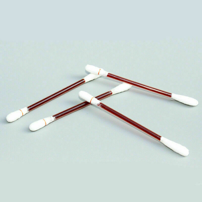 50pcs Disposable Iodine Cotton Stick Disinfected Swab Supplies