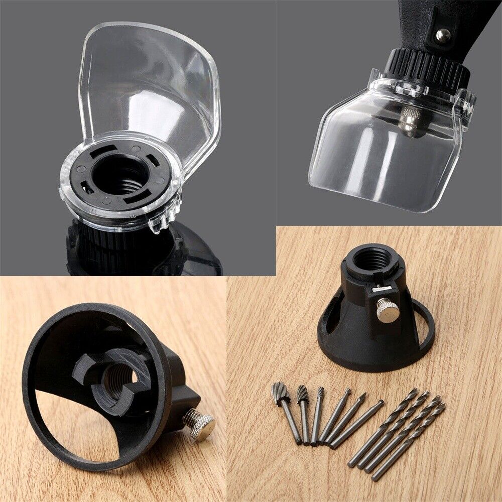 HSS Milling Burrs & Drill Dedicated Locator Polishing Rotary Tool Kit 12pcs C6B
