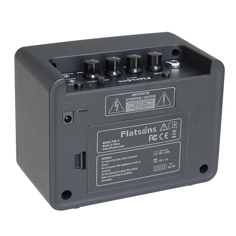 Bluetooth-compatible Guitar Bass Audio Speaker DC9V Musical Instrument Amplifier