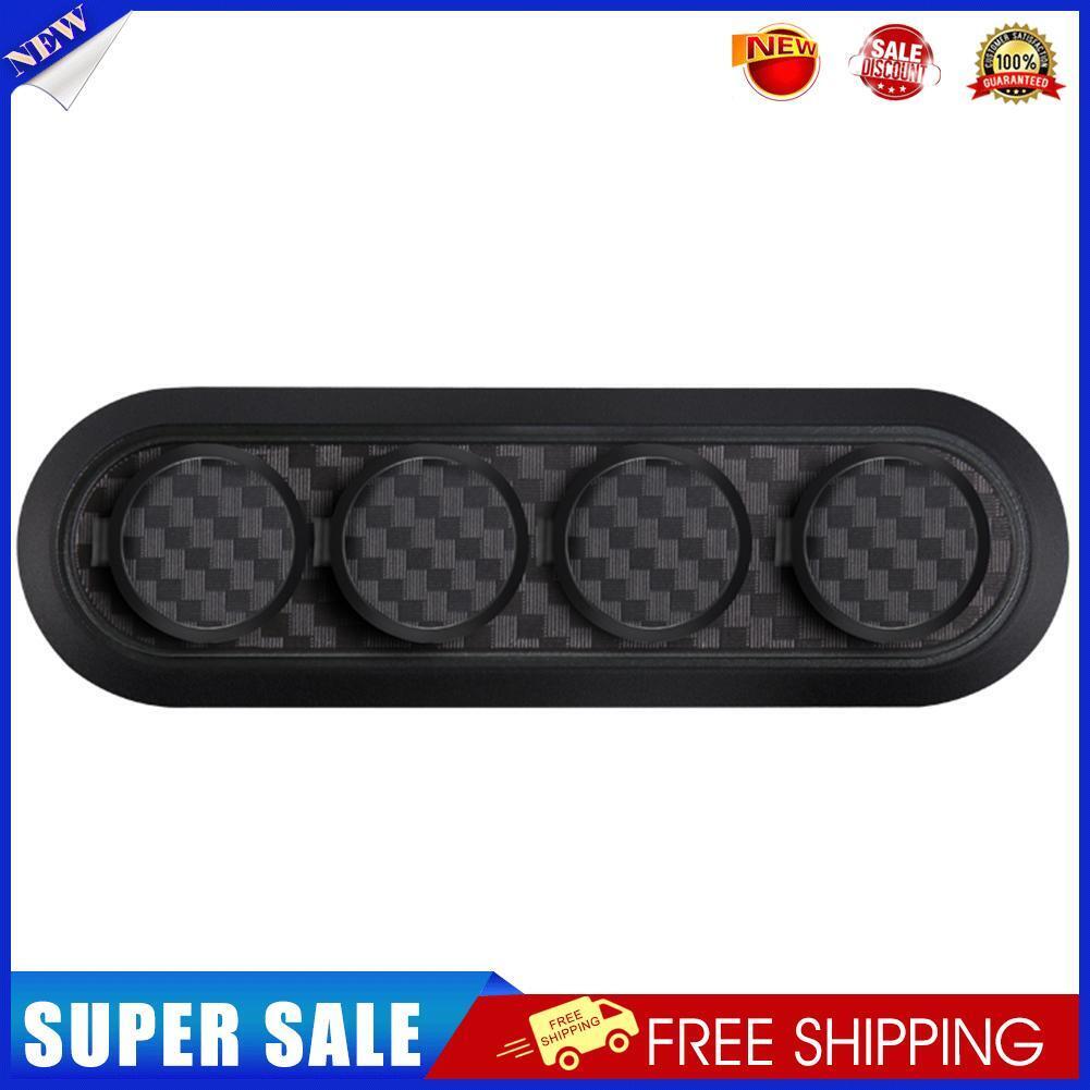 Magnetic Cable Organizer Carbon Fiber Look Desktop USB Cable Clip Winder
