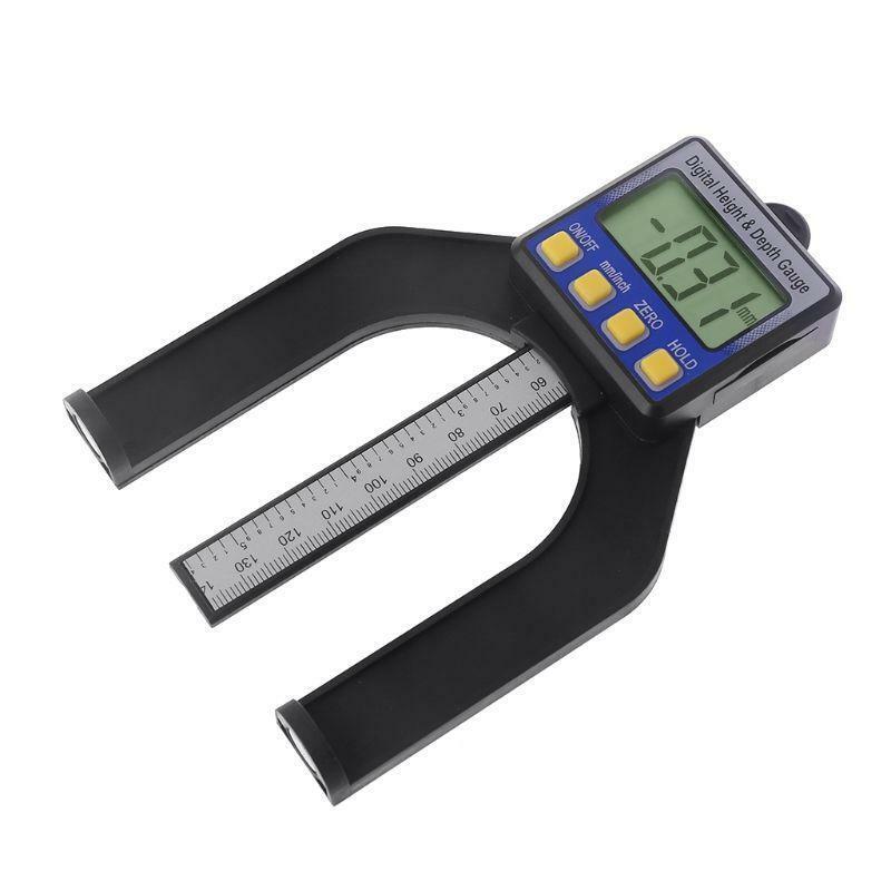 Digital Height & Depth Gauge for Hand Router Table w Magnetic Feet Self Standing