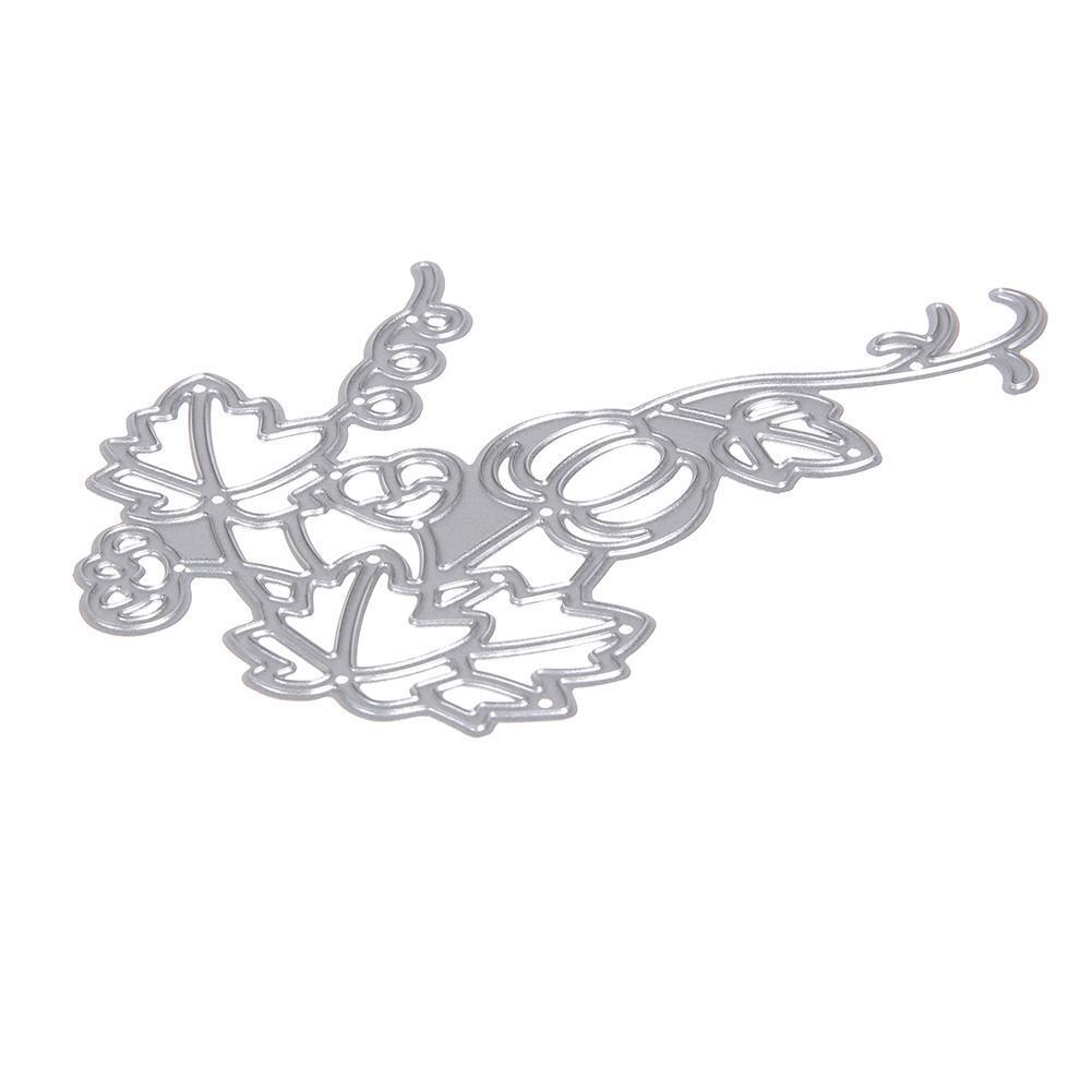 Vine Leaves Metal Cutting Dies Stencils DIY Scrapbook Embossing Album Craft