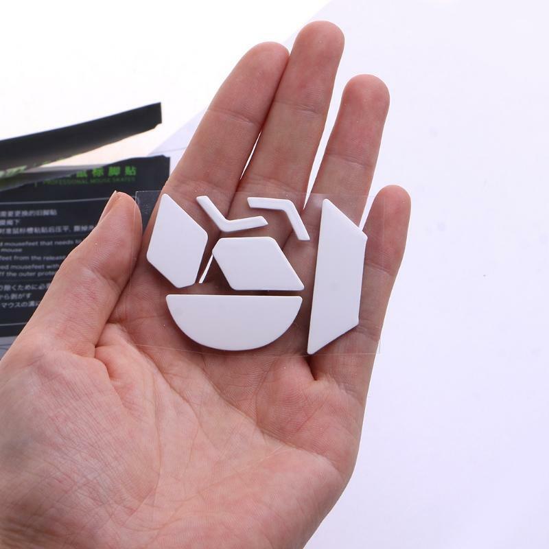 1Set Rounded Curved Edges Mouse Feet Mouse Skates Pads for logitech G900 Mouse