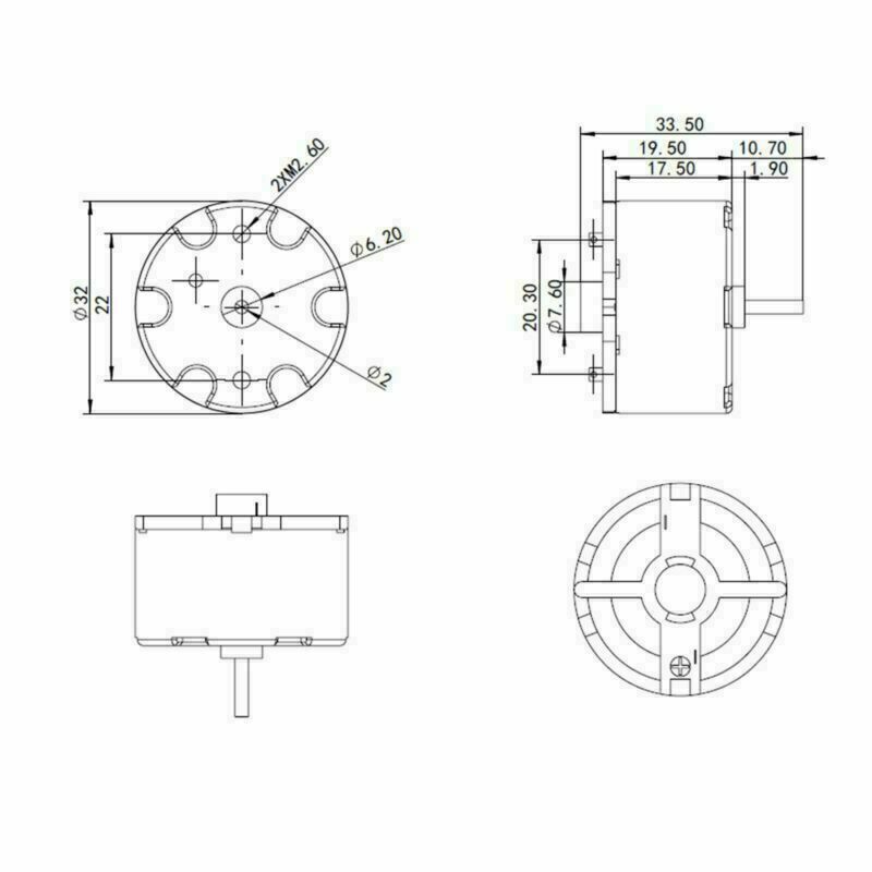 For Neato Botvac& Botvac D Series and Neato XV Series LIDAR Motor with Cable MV